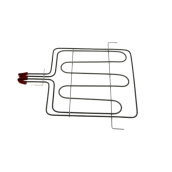 Résistance de voute  2110W  1200W d'origine