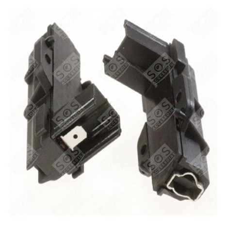 LOT DE 2 CHARBONS MOTEUR TYPE GAUCHE 5X12MM D'ORIGINE MACHINE À LAVER, LAVE-LINGE - 49028930
