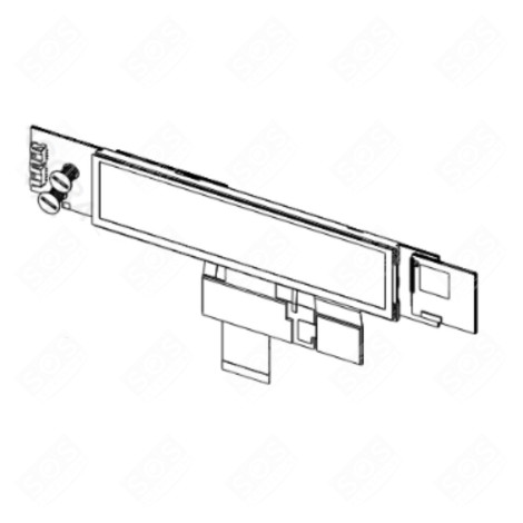 CARTE ÉLECTRONIQUE, MODULE D'AFFICHAGE FOUR, CUISINIÈRE - 140108956479