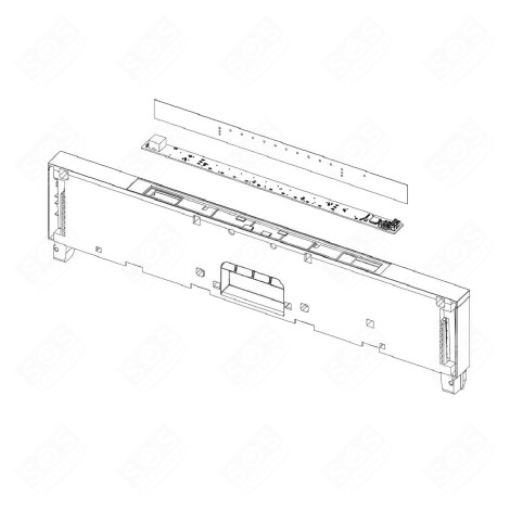 BANDEAU DE COMMANDE LAVE-VAISSELLE - 1763350338