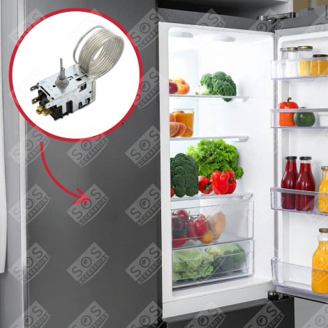 THERMOSTAT DANFOSS N°2 FRIGO, RÉFRIGÉRATEUR, CONGÉLATEUR - AS0003928