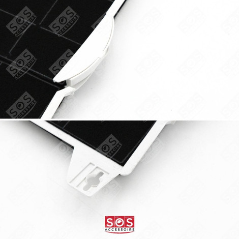 FILTRE CHARBON DHZ1100   430X270X42 MM HOTTE - 00460736, 460736