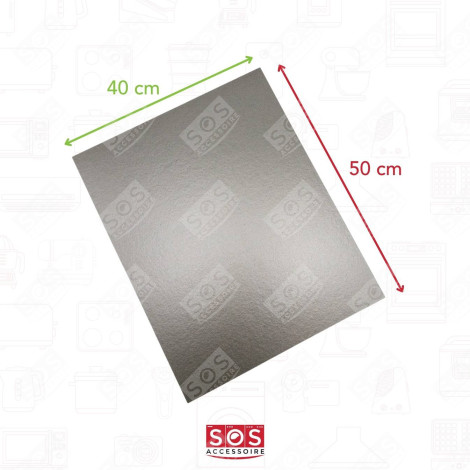 PLAQUE MICA À DÉCOUPER 400 X 500MM FOUR MICRO-ONDES - 600MD42