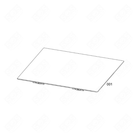 DESSUS VITROCÉRAMIQUE PLAQUE DE CUISSON - 140046854018