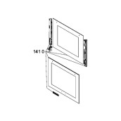 Vitres de four avec équerres