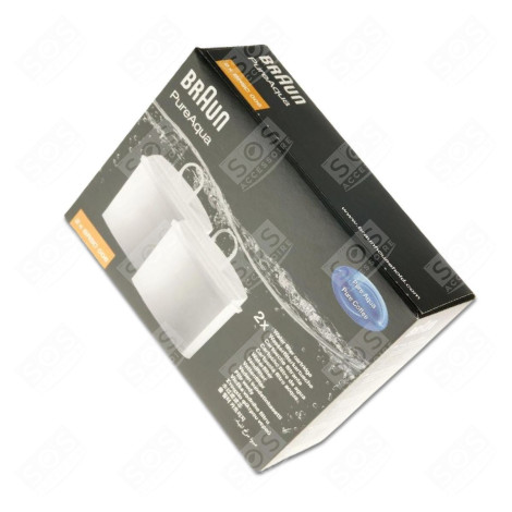 LOT DE 2 FILTRES A EAU KWF2 AQUA PURE CAFETIÈRE, MACHINE À CAFÉ - 0X63112770, AX13210006