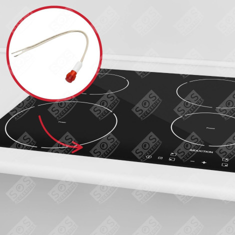 VOYANT DIAM 9MM PLAQUE DE CUISSON - 064.00.0090