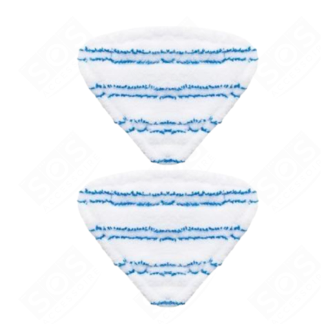 KIT DE 2 SERPILLIÈRES NETTOYEUR VAPEUR - PAEU0395