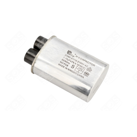 CONDENSATEUR HT 1.10MF - 2100V D'ORIGINE FOUR MICRO-ONDES - 0CZZW1H004S