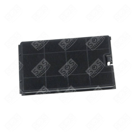 FILTRES CHARBON HOTTE 268X158X20 MM LIVRES PAR 2 PIECES HOTTE - F00210/S