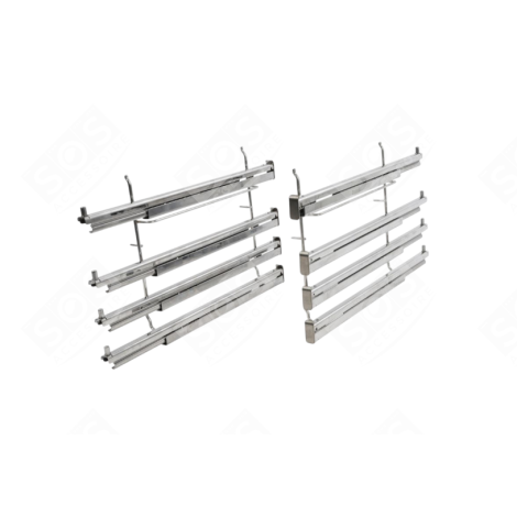 GLISSIÈRE EXTENSION TOTALE QUADRUPLE FOUR, CUISINIÈRE - 00665523, 00708572