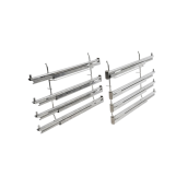 Glissière extension totale quadruple