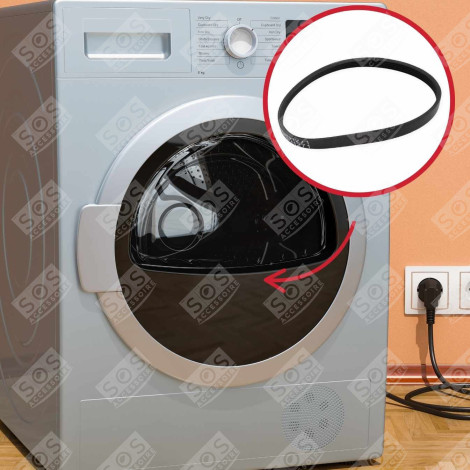 COURROIE DE TURBINE 5PH271 SÈCHE-LINGE - 4400EL1001D, 2.609.100.410