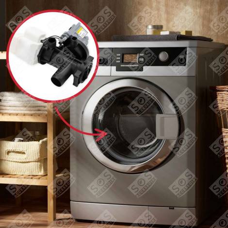 POMPE DE VIDANGE MACHINE À LAVER, LAVE-LINGE - 481010581330, C00374788