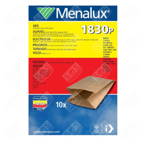 SACS CIREUSE ASPIRATEUR BOITE DE 4 SACS ASPIRATEUR - 900196755