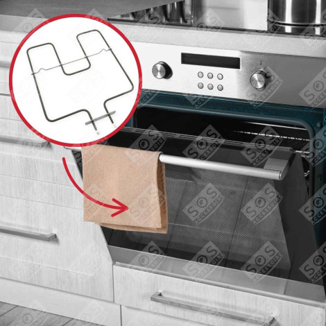 RÉSISTANCE INFÉRIEURE FOUR, CUISINIÈRE - 42817768