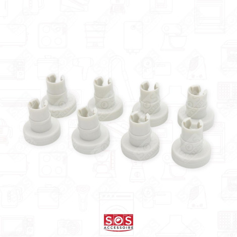 LOT DE 8 ROULETTE PANIER SUP LAVE-VAISSELLE - 50269970005
