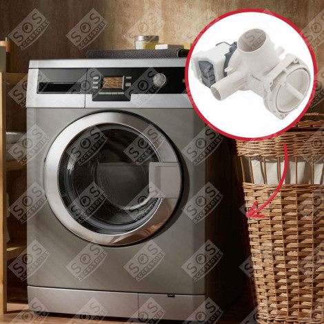POMPE DE VIDANGE MACHINE À LAVER, LAVE-LINGE - 00141120