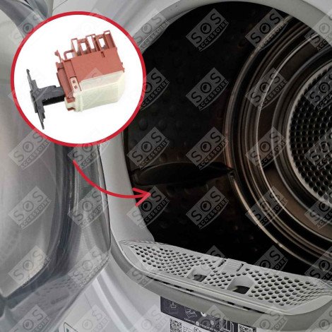 INTERRUPTEUR D'ORIGINE SÈCHE-LINGE - 481227618278