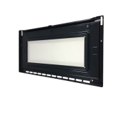 Contre porte avec vitre intérieure 858 x 450 mm