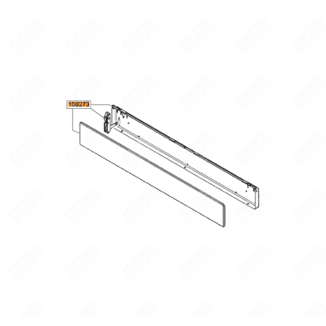 GROUPE PORTE FOUR, CUISINIÈRE - 696138566, 69613B567