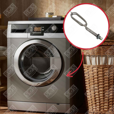 RÉSISTANCE 1500W MACHINE À LAVER, LAVE-LINGE - C00265612, 482000023086