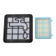 KIT FILTRE ASPIRATEUR - FC8010/01, FC8010/02