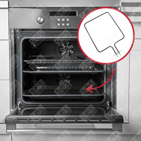 RESISTANCE SOLE 1100W FOUR, CUISINIÈRE - 562900007, 562900004