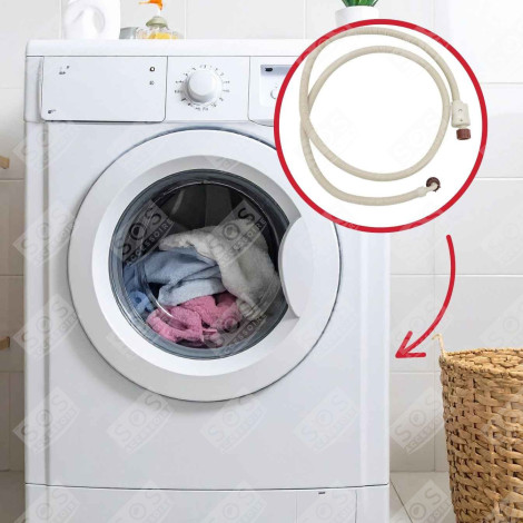 AQUASTOP TUYAU ARRIVÉE D'EAU 2,5M MACHINE À LAVER, LAVE-LINGE - 484000008795