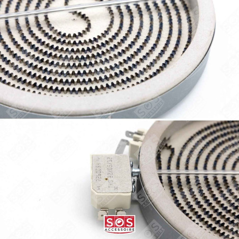 FOYER HIGHLIGHT 1800W-230V DIAM 200MM EGO 10.58111.004 PLAQUE DE CUISSON - 3740636299, C690036C5