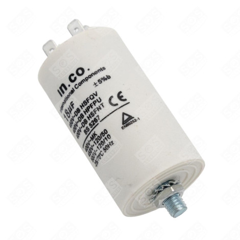 CONDENSATEUR 18 MF UNIVERSEL MACHINE À LAVER, LAVE-LINGE - 481912118285