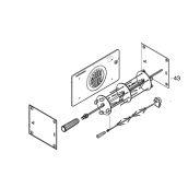 Panneau latéral gauche (repère 043)
