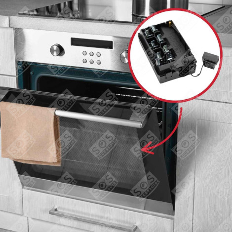 PLAQUE À BORNES FOUR, CUISINIÈRE - 44000520