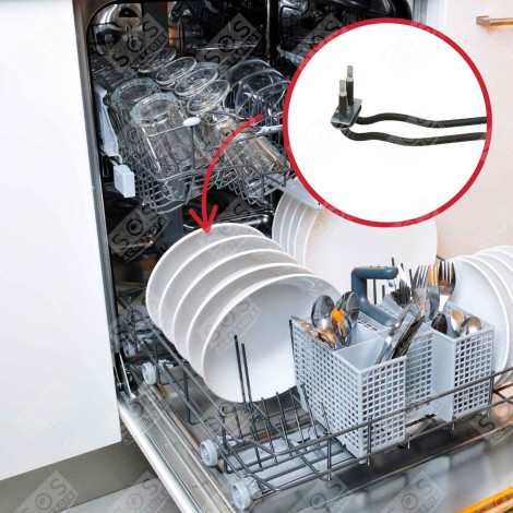 RÉSISTANCE (THERMOPLONGEUR) 2900W LAVE-VAISSELLE - 93X2772