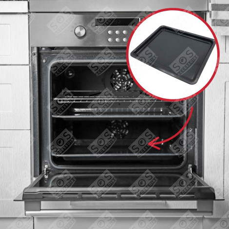 PLAQUE LÈCHE FRITES  425X360X2 FOUR, CUISINIÈRE - 3870287202
