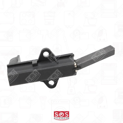 2 CHARBONS MOTEUR + SUPPORTS MACHINE À LAVER, LAVE-LINGE - C00196540, -C00035290