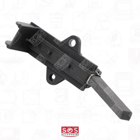 2 CHARBONS MOTEUR + SUPPORTS MACHINE À LAVER, LAVE-LINGE - C00196540, -C00035290