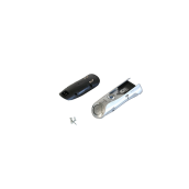Boitier argent brillant 5 LED