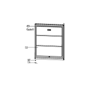 Joint de porte (Partie congélateur) repère  459