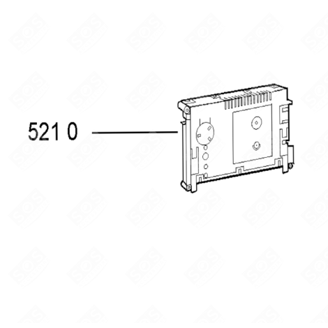 PLATINE CONTROL ,PROGRAMMEE LAVE-VAISSELLE - 480140101499