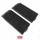 LOT DE 2 FILTRES  CHARBON TYPE B  280X110 MM HOTTE - 50263848009
