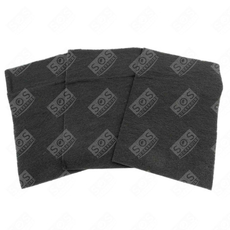 KIT DE 3 FILTRES CHARBON  350X HOTTE - 74X9560