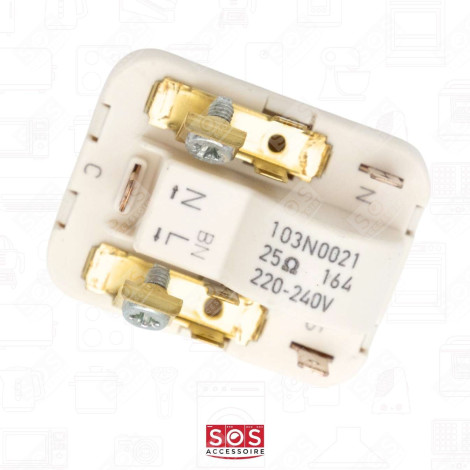 RELAIS DE DÉMARRAGE FRIGO, RÉFRIGÉRATEUR, CONGÉLATEUR - 2101049019, 00151055