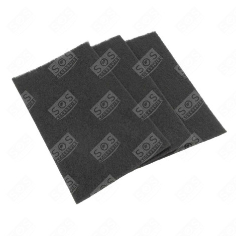 LOT DE 3 FILTRES CHARBON (AVEC HOTTE - 74X7954