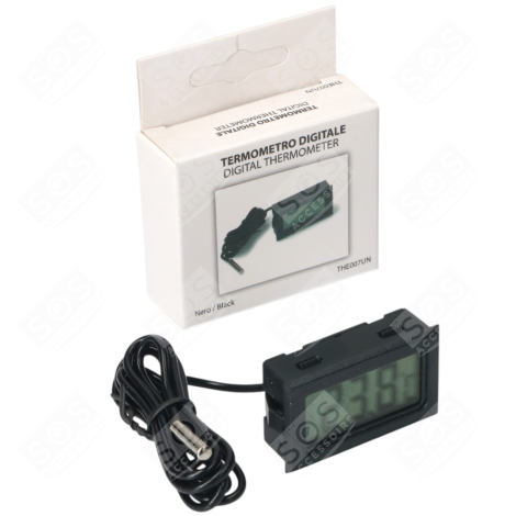 THERMOMÈTRE NUMÉRIQUE 46 X 26 X 15 MM FRIGO, RÉFRIGÉRATEUR, CONGÉLATEUR - THE007UN