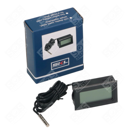 THERMOMÈTRE NUMÉRIQUE 46 X 26 X 15 MM FRIGO, RÉFRIGÉRATEUR, CONGÉLATEUR - THE001UN