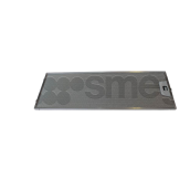 Filtre métallique 186 x 515 mm