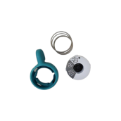 Soupape turquoise ou blanc