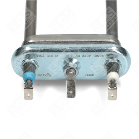 THERMOPLONGEUR 1950W AVEC THERMOFUSIBLE - BEKO 260X150 MM - FIX. : 80X26 MM MACHINE À LAVER, LAVE-LINGE - AC5102