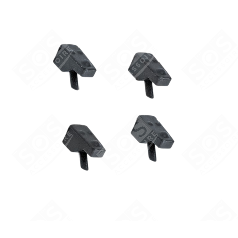 TAMPONS GRILLE TABLE CUISSON LIVRE PAR 4 PIECES - 14 MM FOUR, CUISINIÈRE - 00535327